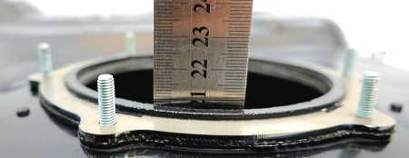 Топливный бак для Mitsubishi Outlander (CU) 4 WD (Америка) 2001-2008гг Литой