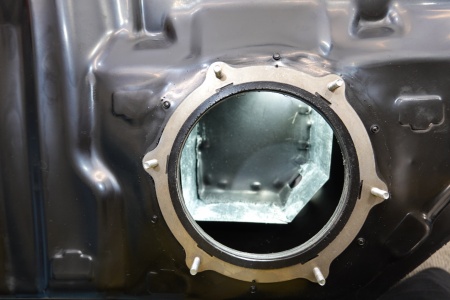 Топливный бак для Mitsubishi Outlander (CU) 2 WD (Америка) 2001-2008гг Литой