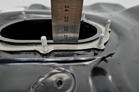 Топливный бак для Hyundai Santa Fe (SM) дизель Литой