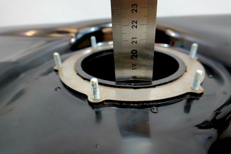 Топливный бак для Chevrolet Aveo T200-T250 2003-2011гг Литой